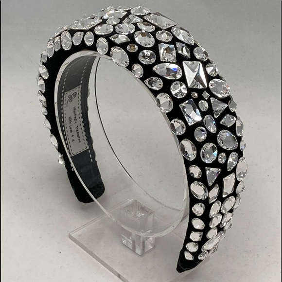Hairband with Swarovski Crystals one of the kind gorgeous, WOW - Picture 6 of 8